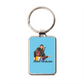 Eddie the blade blade blue keychain W/photoogo