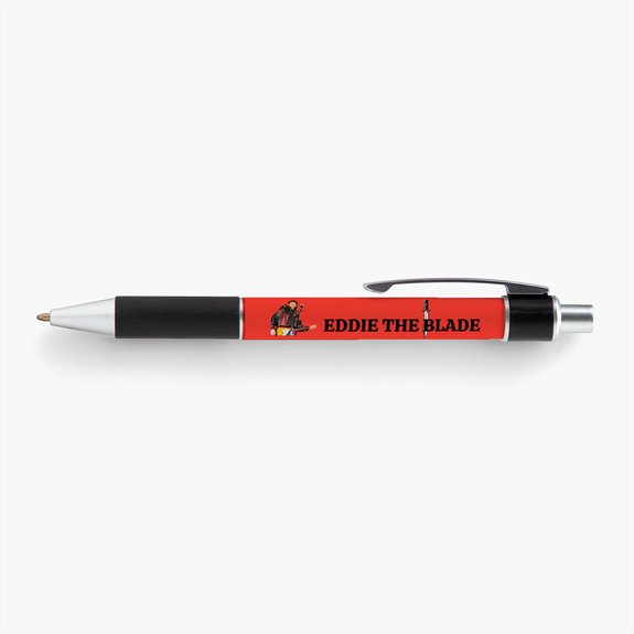 Eddie the blade ball point pen (red )
