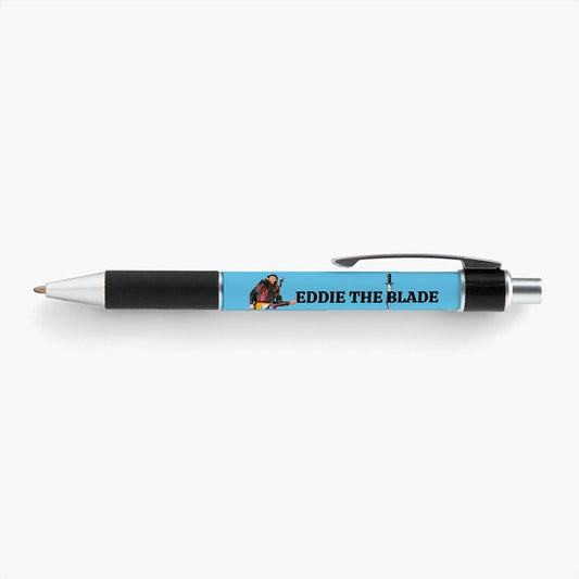 Eddie the blade ball point pen (blue)