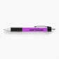 Eddie the blade purple pen w/logo
