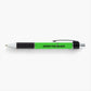 Eddie the blade green pen w/logo