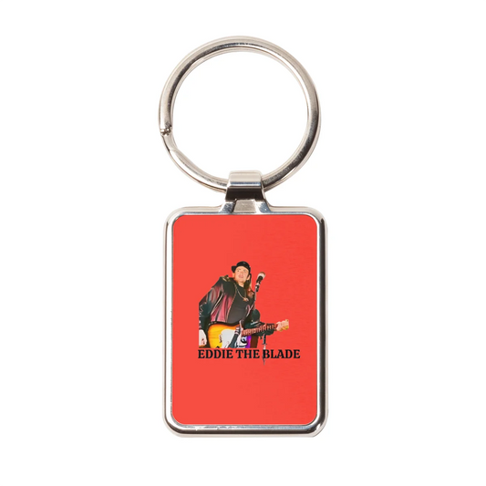Eddie the blade red keychain/photo/logo